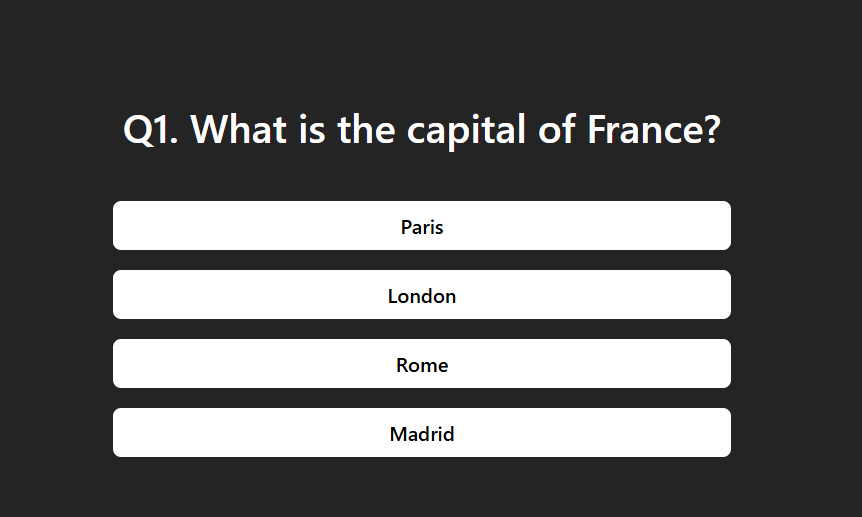 React Quiz